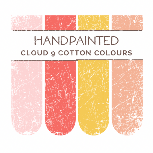 Handpainted Cloud 9 - Custom Solid Colour Selection