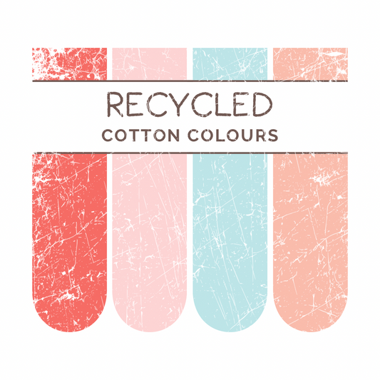 Recycled Cotton - Custom Solid Colour Selection